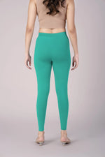 SlimFlow™ Mint Ankle Length Leggings - Product Image