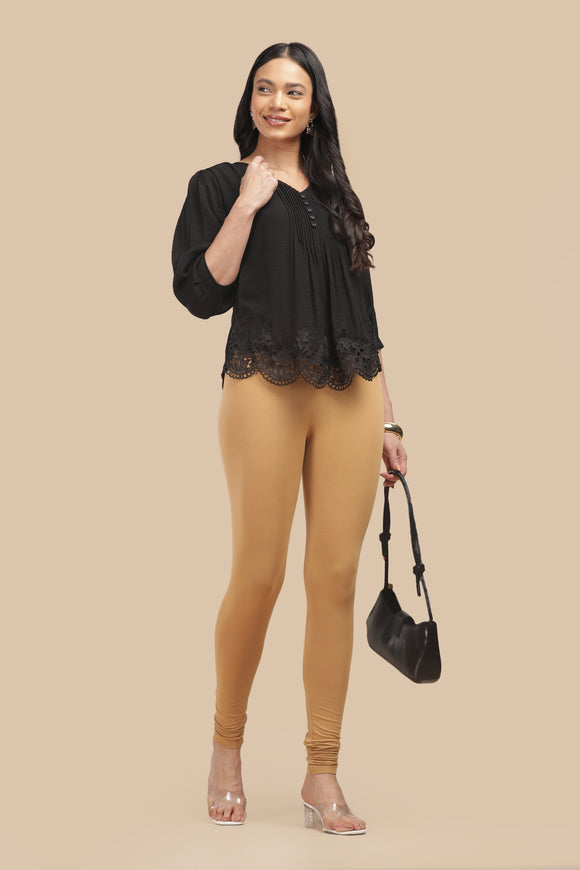 SlimFlow™ Fawn Churidar Leggings
