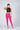 SlimFlow™ Fuchsia Churidar Leggings