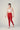 SlimFlow™ Red Churidar Leggings