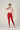 SlimFlow™ Red Churidar Leggings