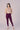 SlimFlow™ Wine Ankle Length Leggings