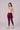 SlimFlow™ Wine Ankle Length Leggings
