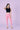 SlimFlow™ Pink Ankle Length Leggings