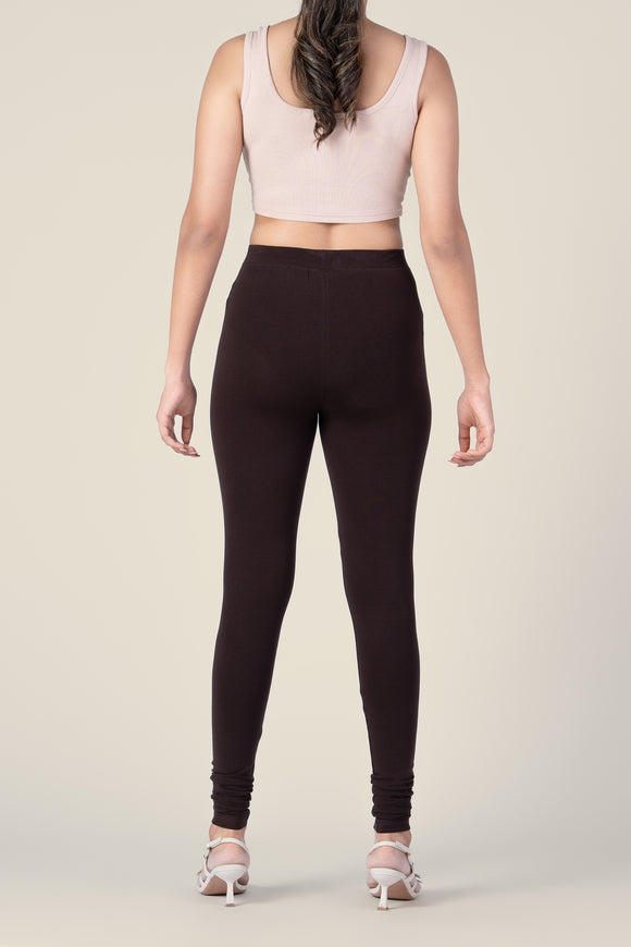 SlimFlow™ Coffee Churidar Leggings