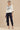 PureFlow™ Navy Casual Kurti Stretch Pant