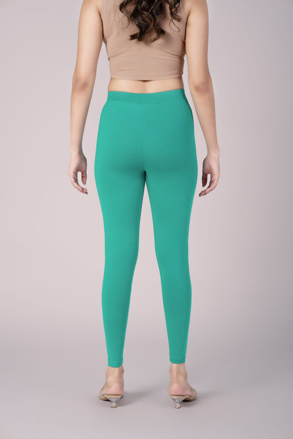 SlimFlow™ Mint Ankle Length Leggings