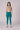 SlimFlow™ Petrol Blue Ankle Length Leggings