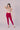 SlimFlow™ Red Maroon Ankle Length Leggings
