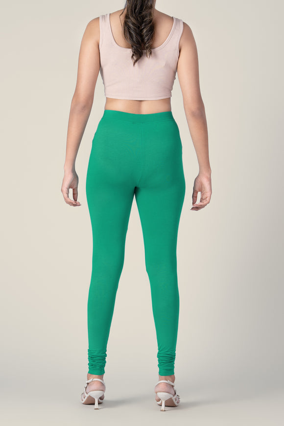 SlimFlow™ Mint Churidar Leggings