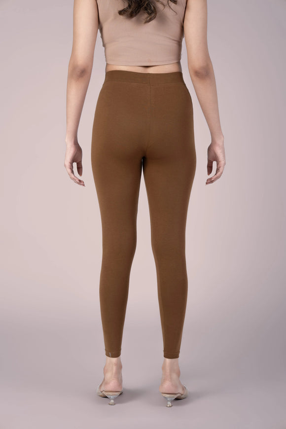 SlimFlow™ Honey Ankle Length Leggings - Product Image